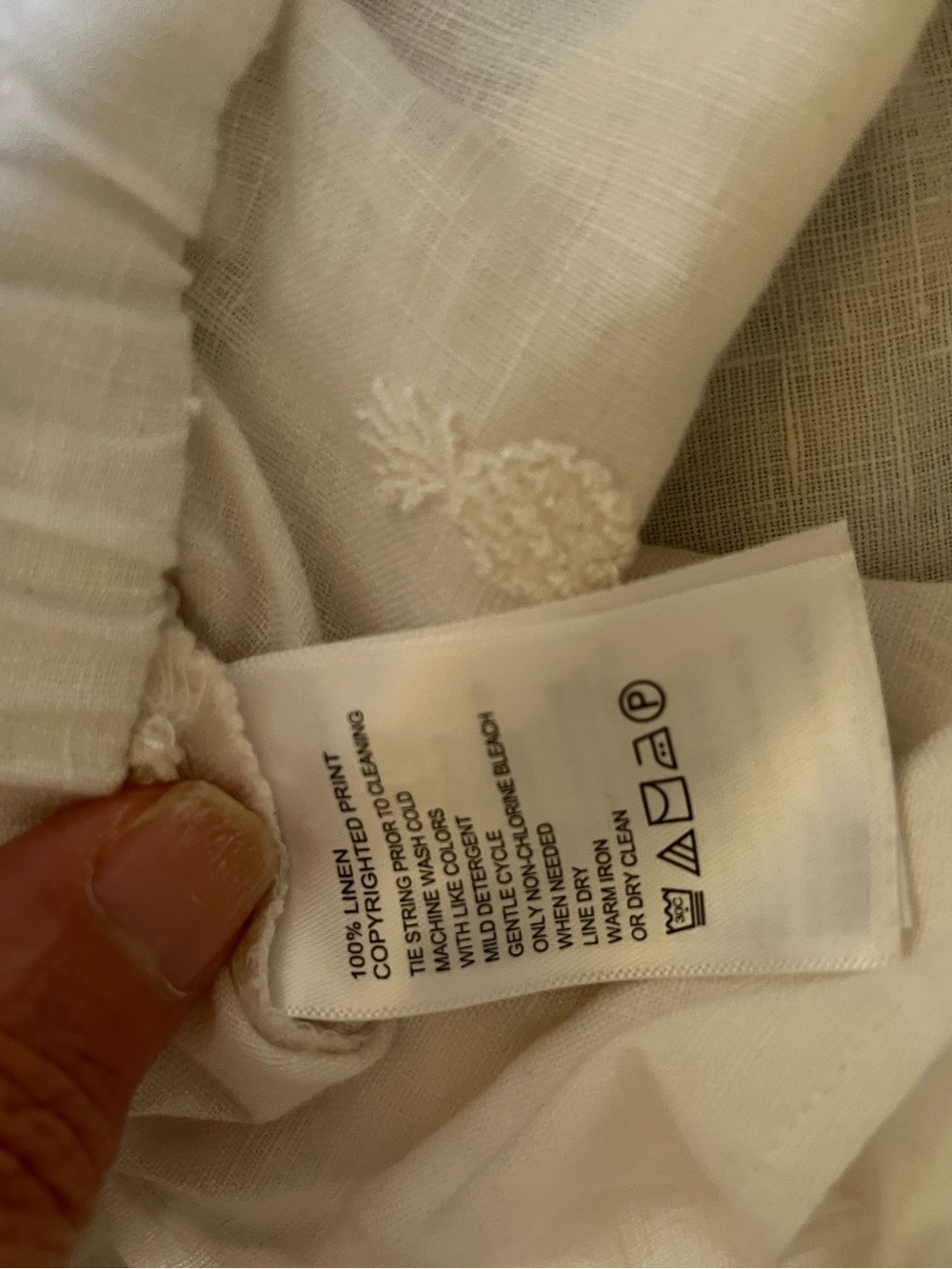 Tommy Bahama Linen Tropical Print Pants - Picture 4 of 6